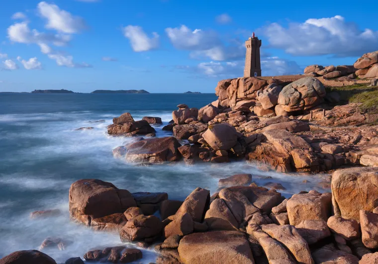 La côte de granit rose
