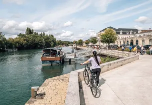 Les rives de Charente à Cognac - La Flow Vélo
