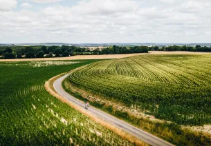 Sur les collines du Perche à vélo
