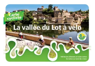Carte Vallée du Lot Aiguillon /Cahors - 2022