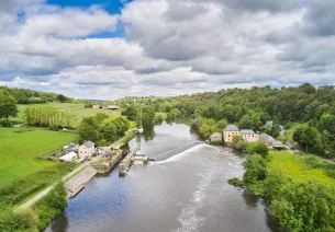La Mayenne et ses écluses