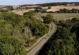 Parcours en dentelles sur la Véloscénie