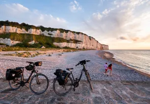 Falaises de la côte d'Albâtre - La Vélomaritime
