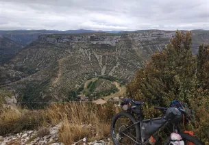 Cirque de Navacelles à VTT