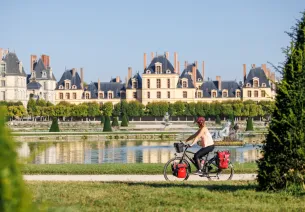 Jardins du Château de Fontainebleau à vélo