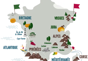Carte du voyage