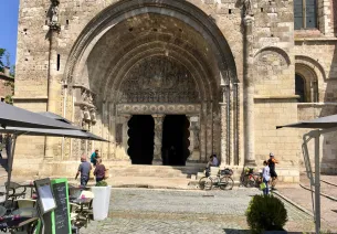 Romaanse kunst en Chasselas druiven in Moissac