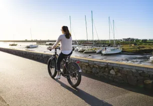 Noirmoutier à vélo de plages en port 