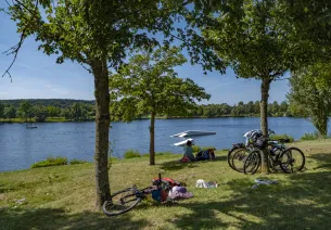 Pause vélo à Léry-Poses
