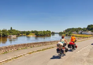 Quais de Montjean-sur-Loire à vélo