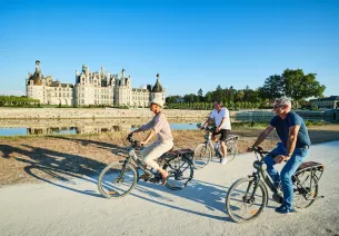 Vélo au château de Chambord