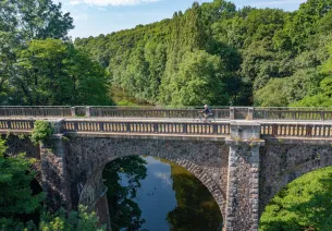 Viaduc de la Rosserie au dessus de la Mayenne