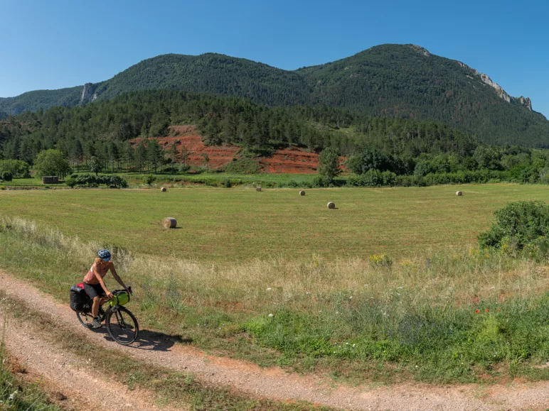 Chemin gravel sur La Vélosud