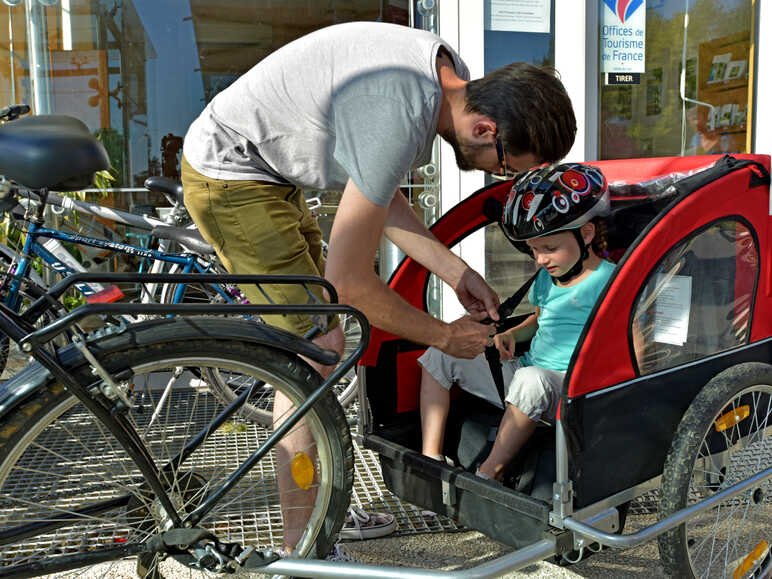 Matériel de sécurité vélo pour les enfants