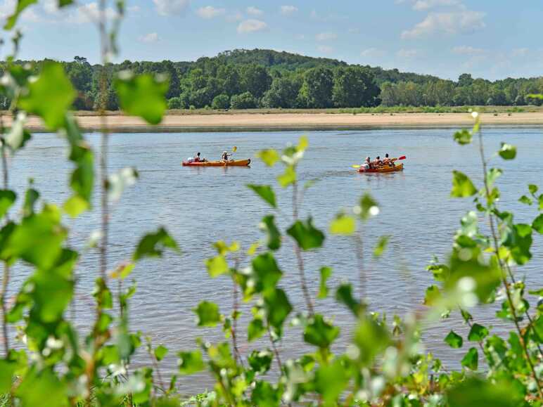 Canoé-kayak sur la Loire