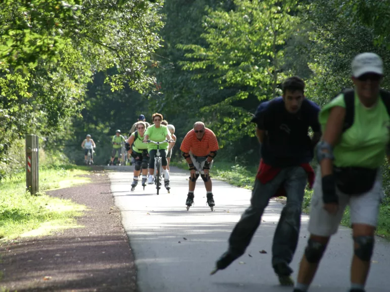 Voie Verte à vélo et roller entre St-Méen-le-Grand et Ploërmel